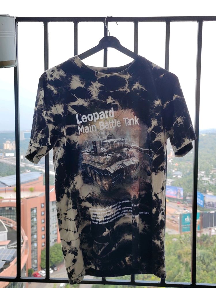 Black And White Tee Imported From Thailand