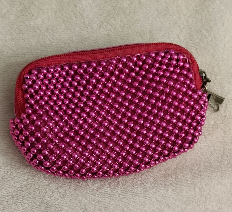 Cute Shimmer Rose Pink Pouch/Wallet