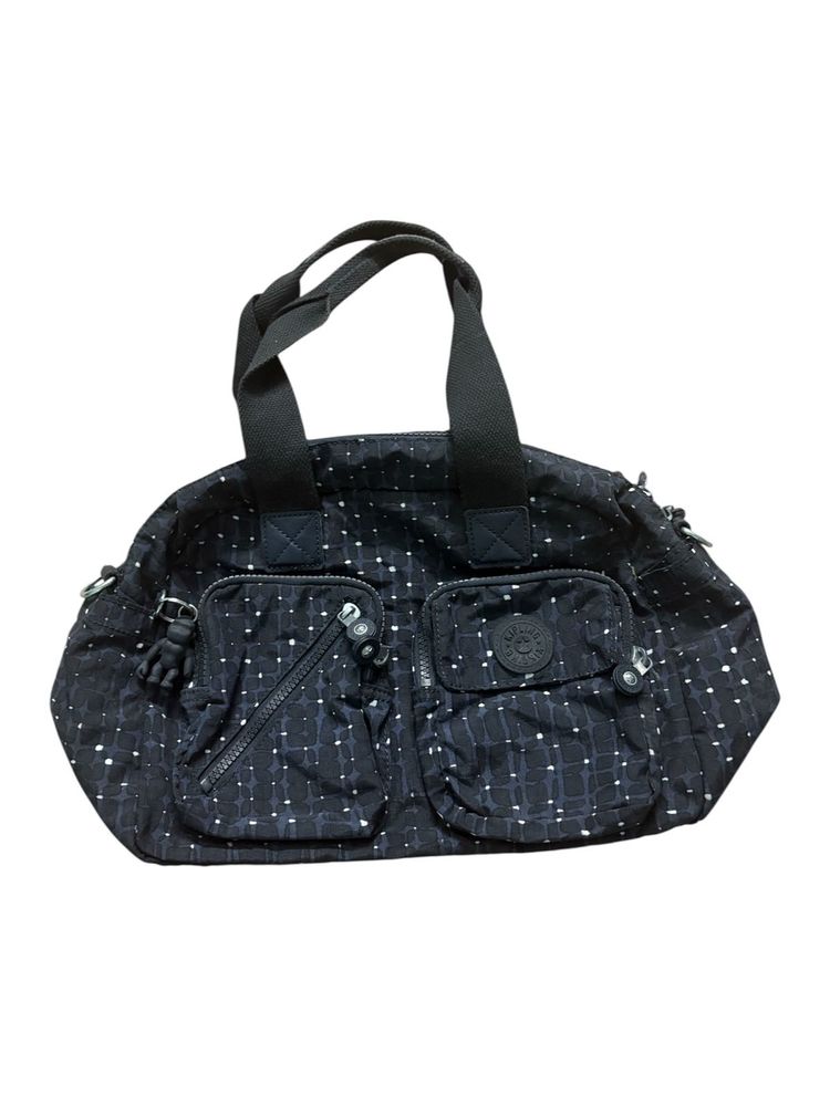 Kipling Black &amp; White Patterned Bag