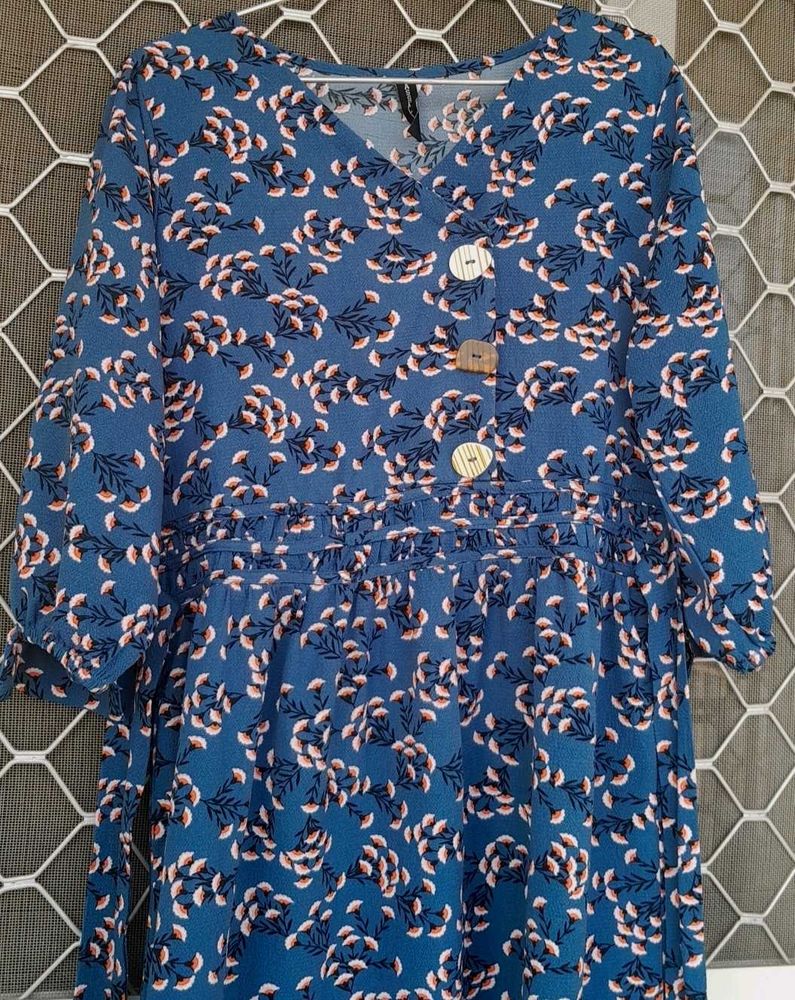 Floral Print Casual Dress