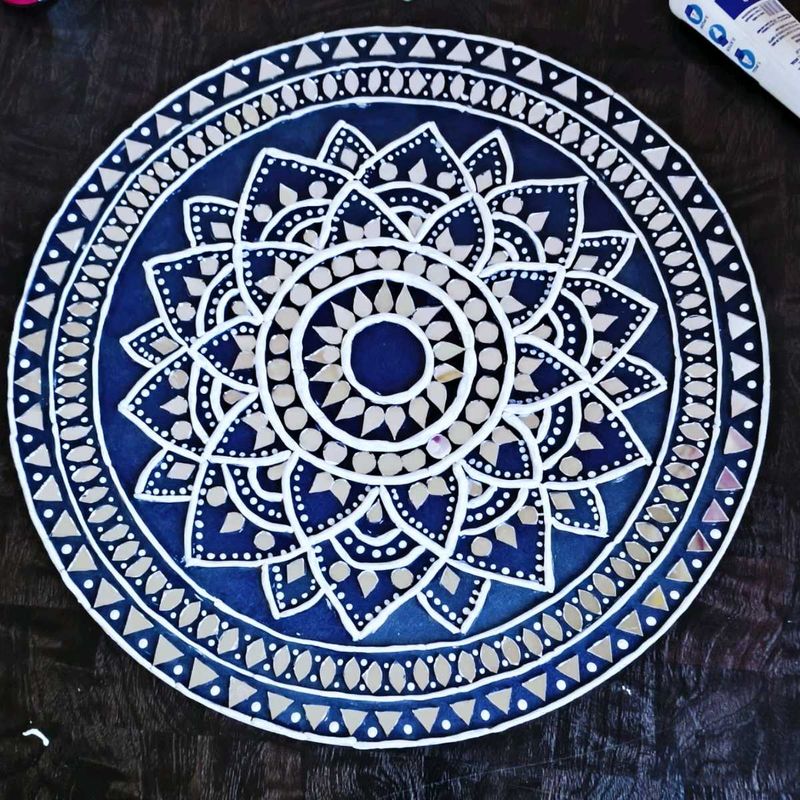 Handcrafted lippan art Wall Decor