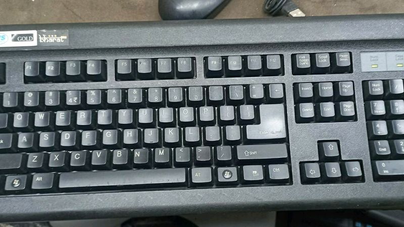 refurbished Tvs Gold Mechanical Keyboard