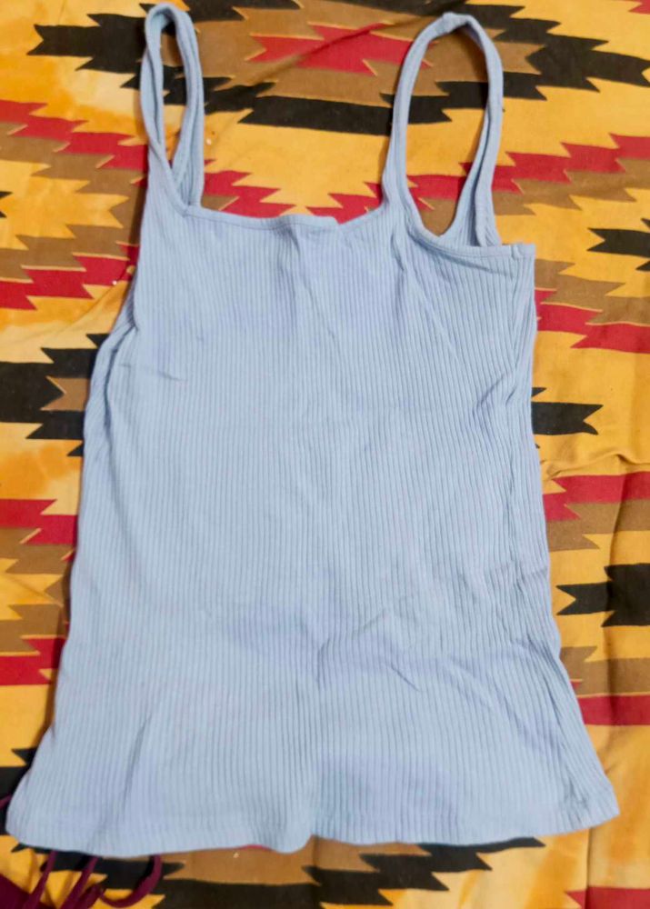 Cute Blue Tank Top