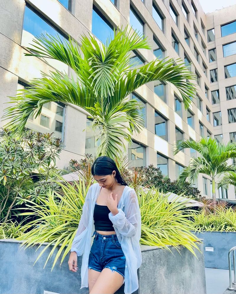 Denim Short High Rise