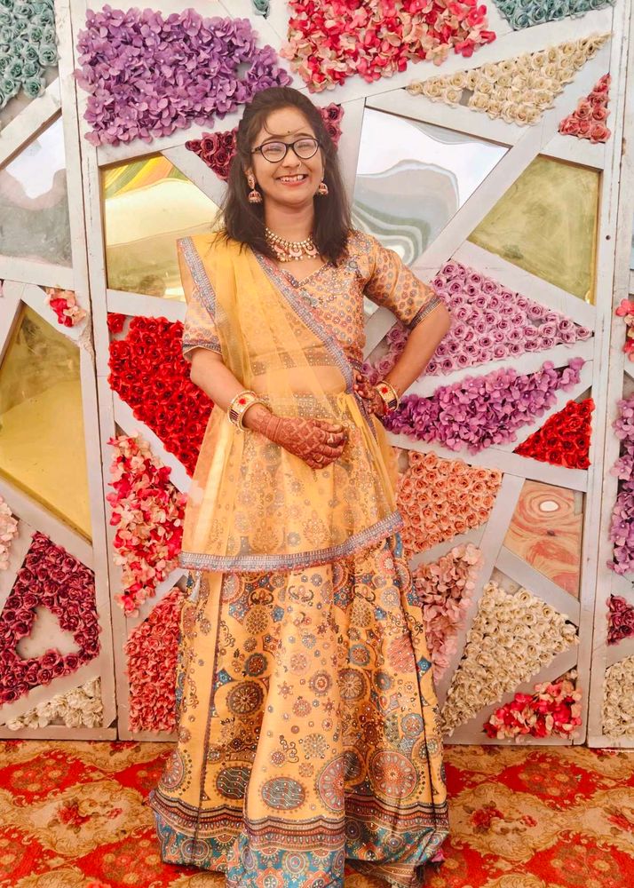 Rajwadi Print Lehenga Choli