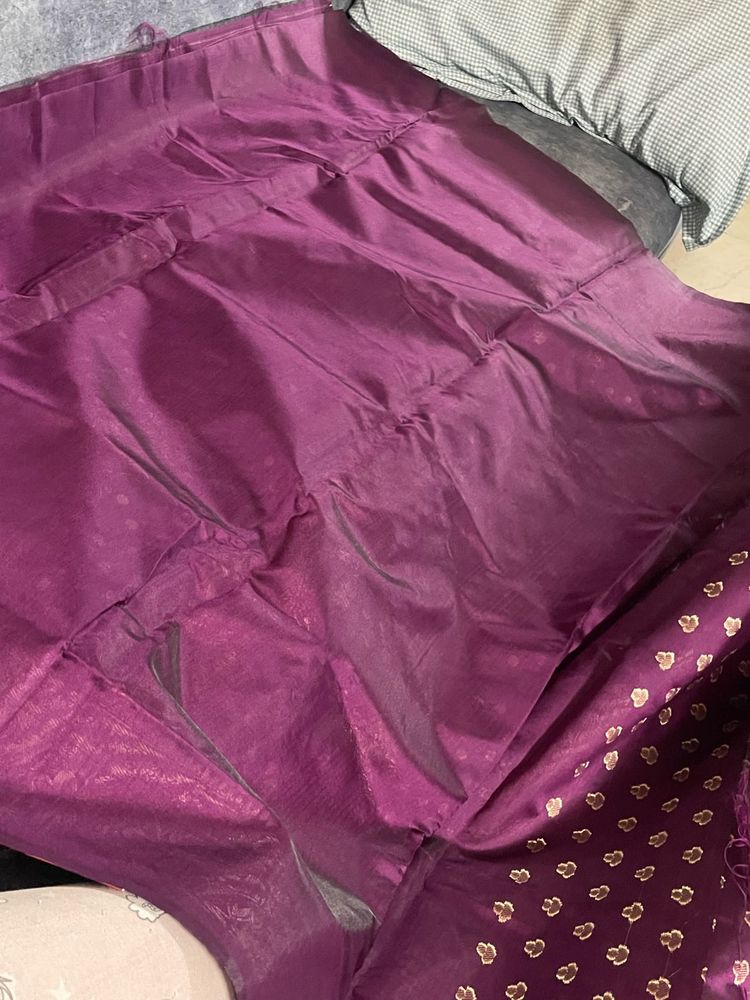 Chiffon Kanjivaram Premium Saree With Blouse Piece