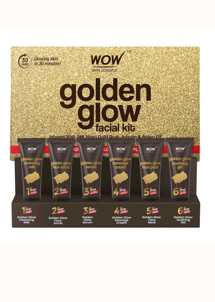 WOW Golden Glow Facial Kit
