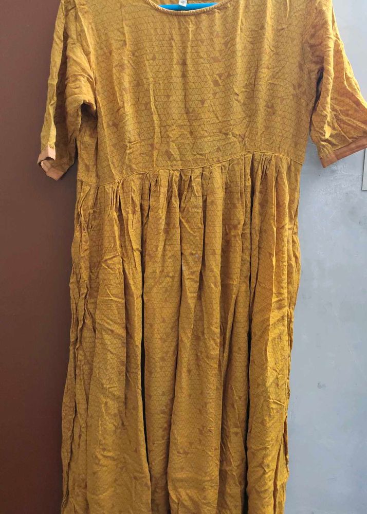 Mustard Yellow Dress