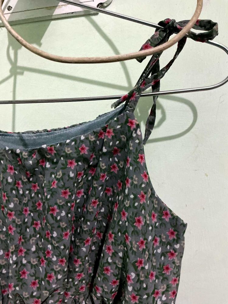 Floral Mini Dress For Women&#39;s
