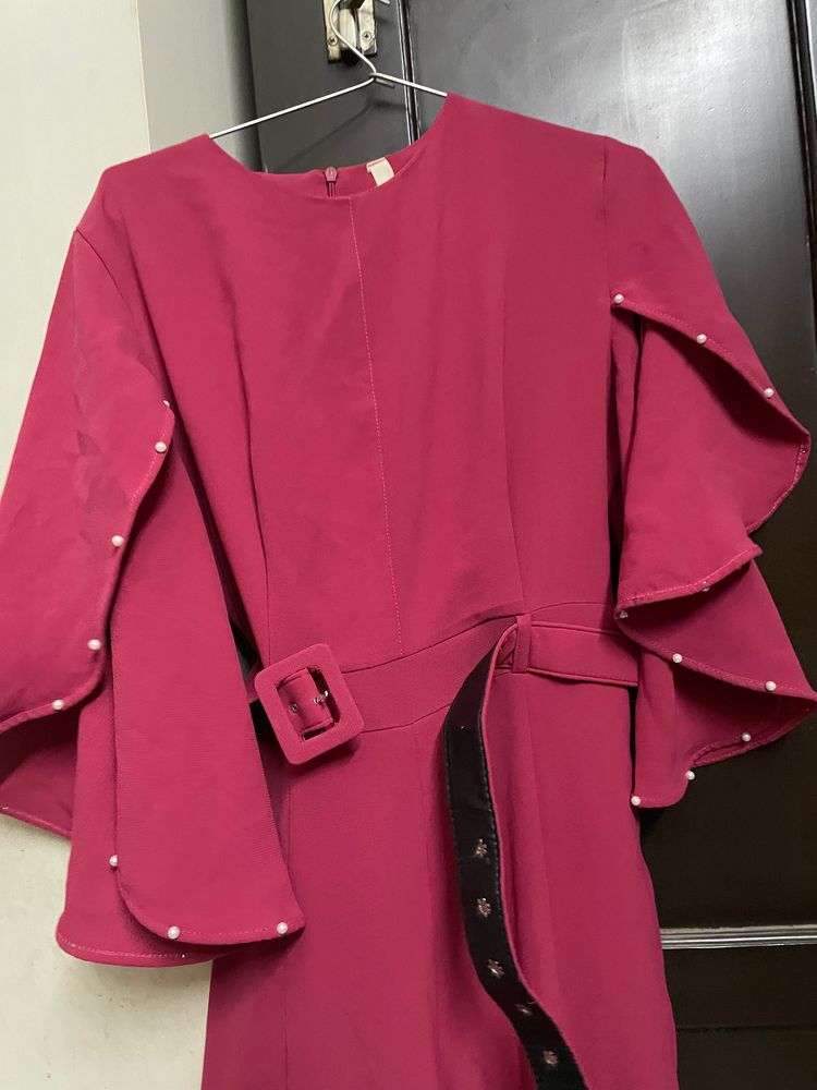 Rose Pink Jumpsuit