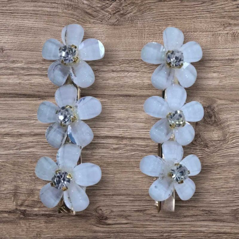 Floral Hair Clips (Set of 2)