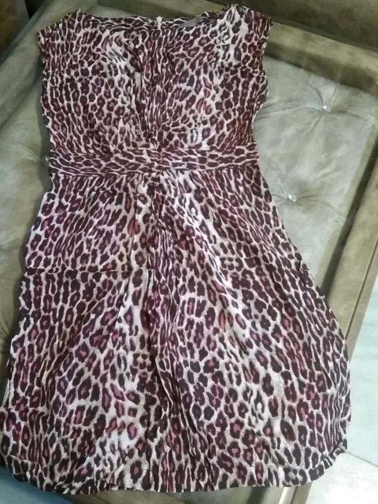 Animal Print Dress
