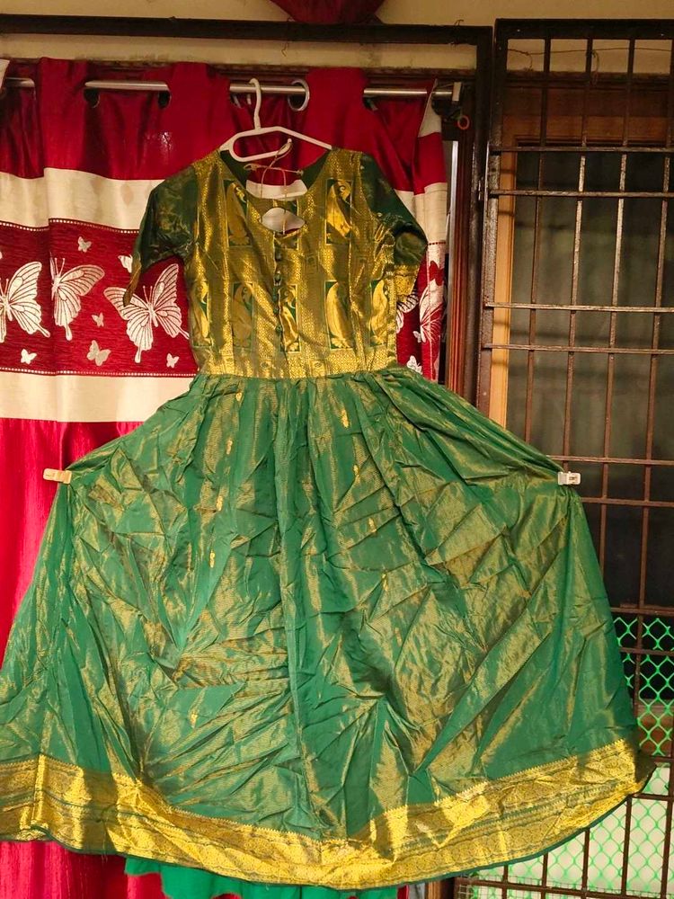 Ethnic Green Gown