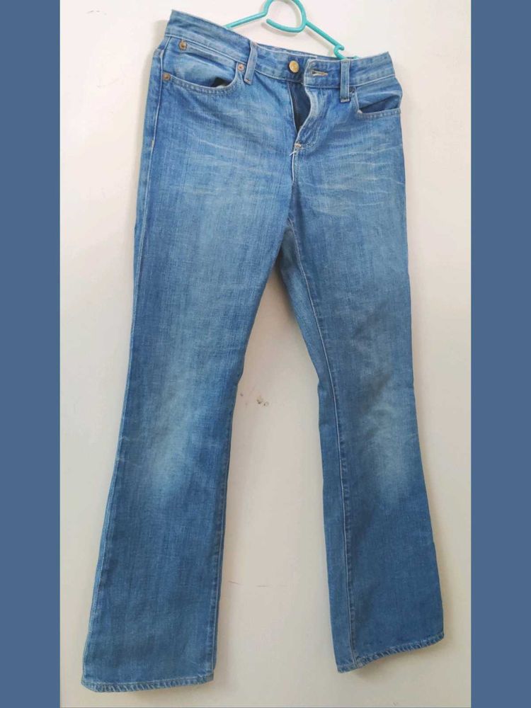 Blue Flared Jeans