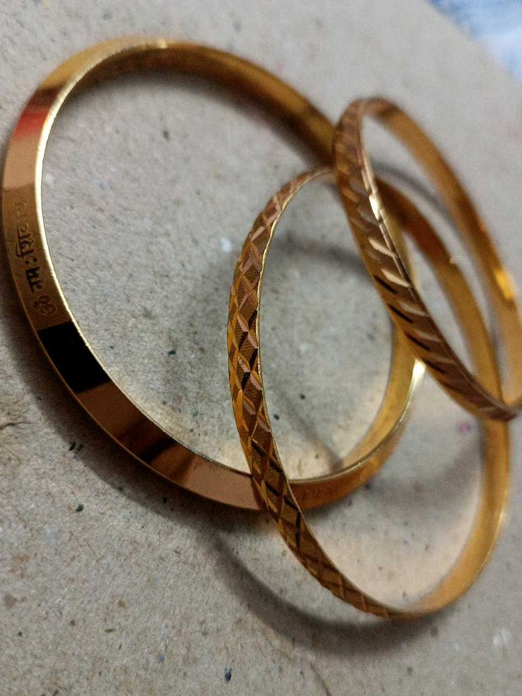 Gold Plated Bangles