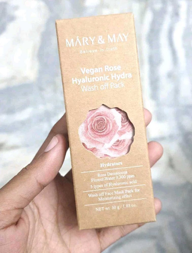 🌹MARY &amp; MAY Vegan Rose Mask