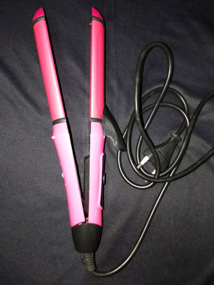 NEW INOVA HAIR CURLER &amp; STRAIGHTENER 2 IN 1