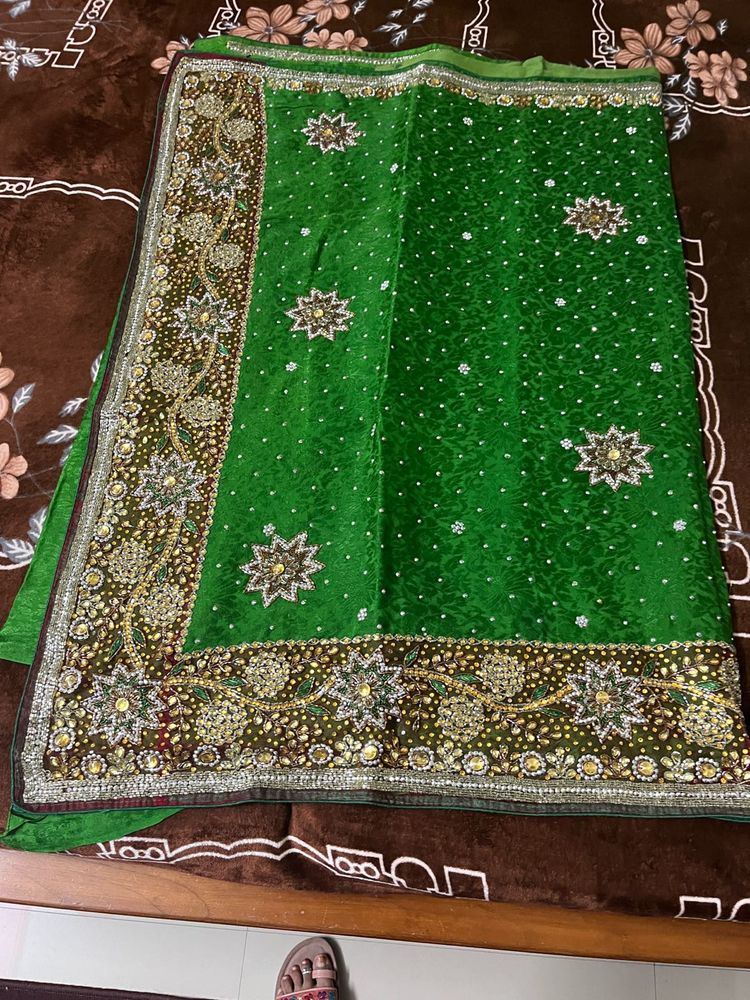 bridal /wedding saree with blouse