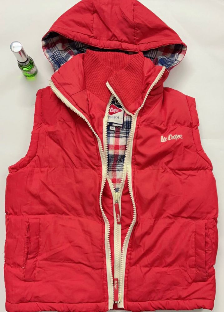 Lee Cooper Padded Hooded Vest