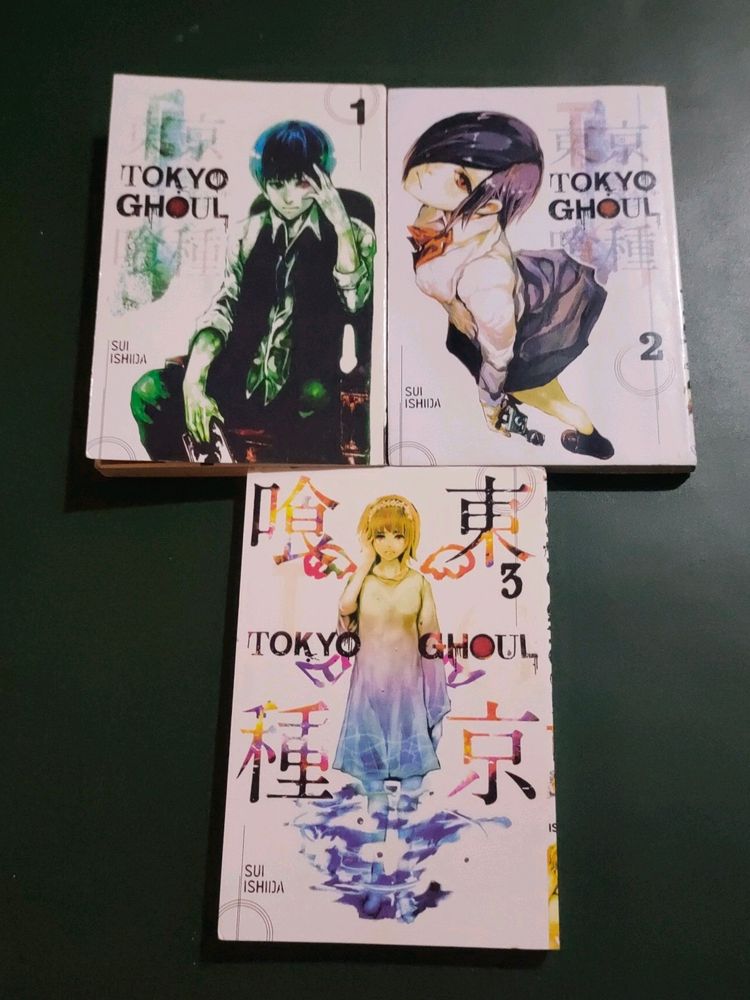 Tokyo Ghoal Pack Of 3 Volumes manga First Copy Vol