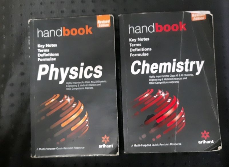 Arihant Chemistry And Physics Handbook🤩contains All Key Notes,terms,definitions And Formulae🤯