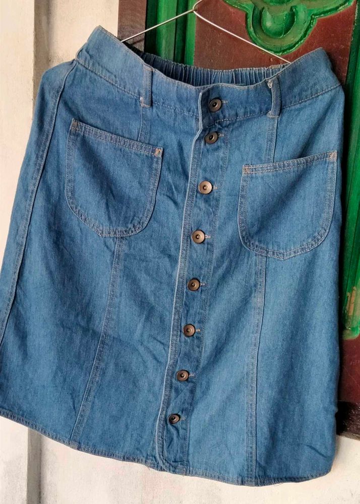 Denim Skirt