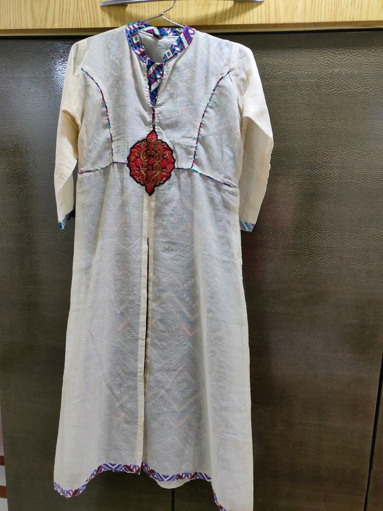 Kurti with shrug
