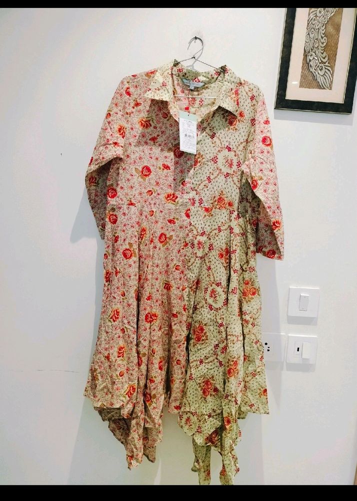 Floral Print Tunic Dress