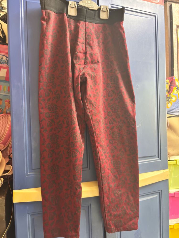 Velvet Material winter pants