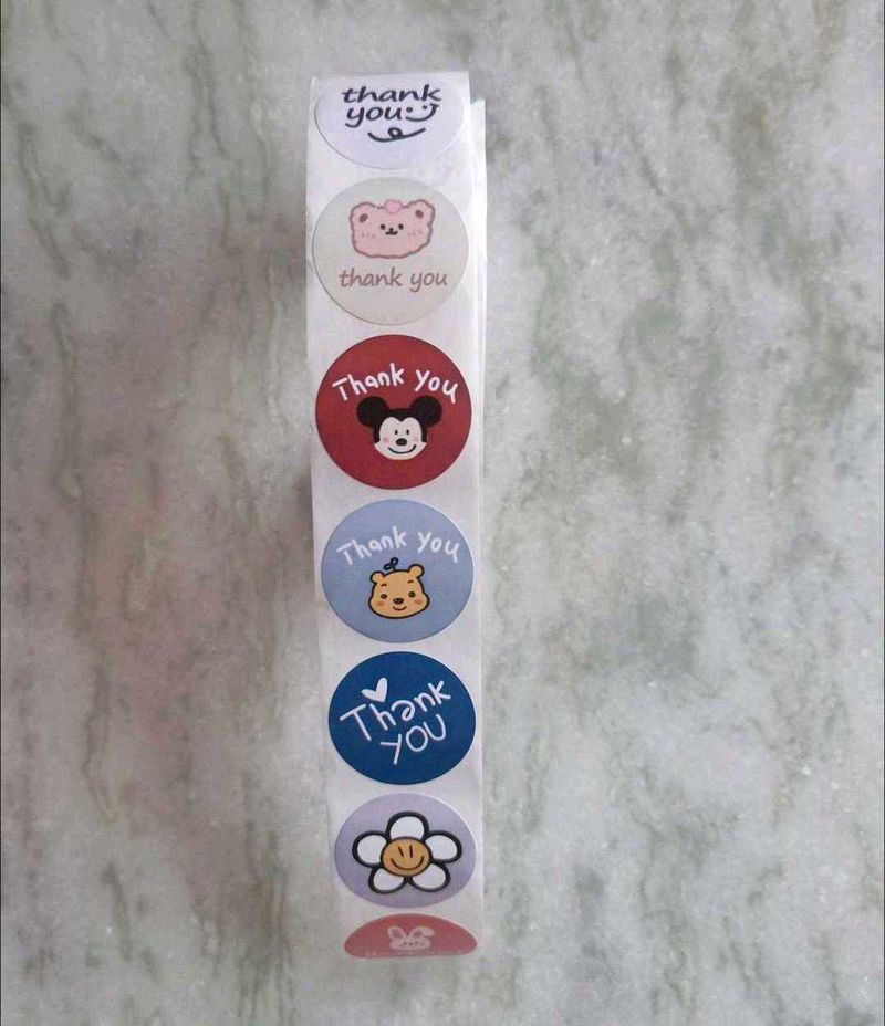 50 Thank You Stickers💗💗