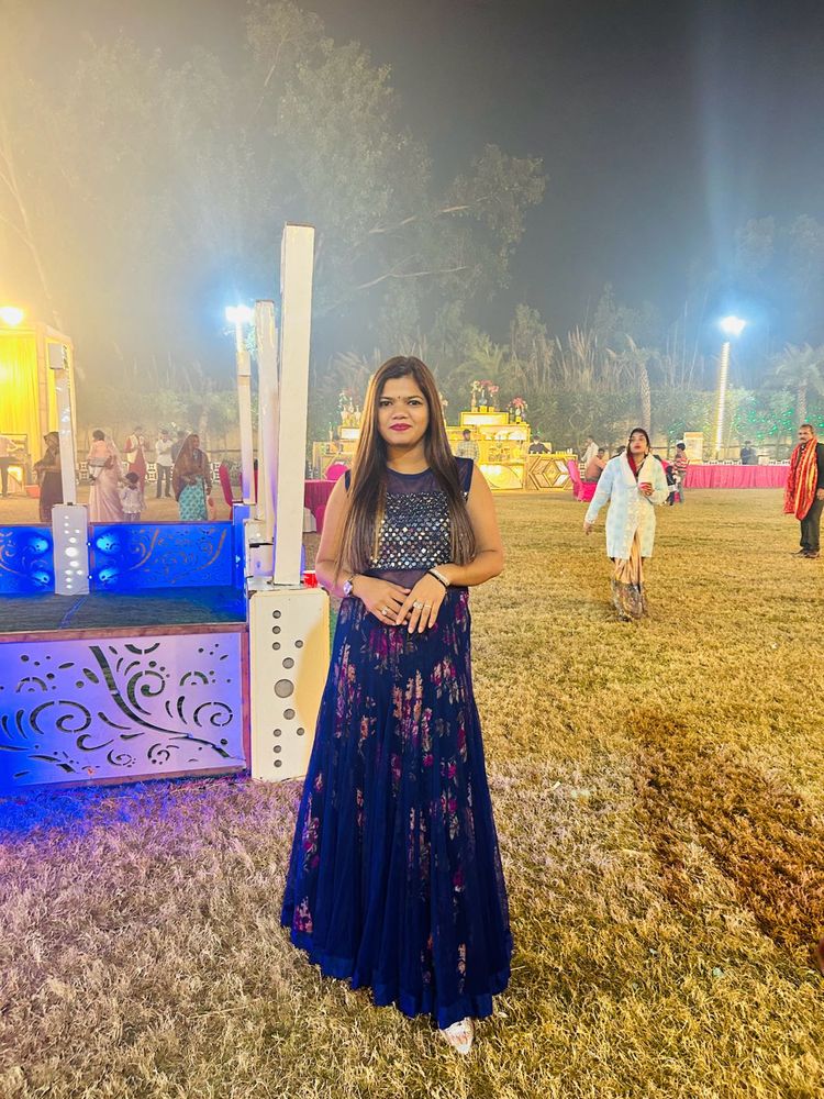 Floral Partywear Gown❤️