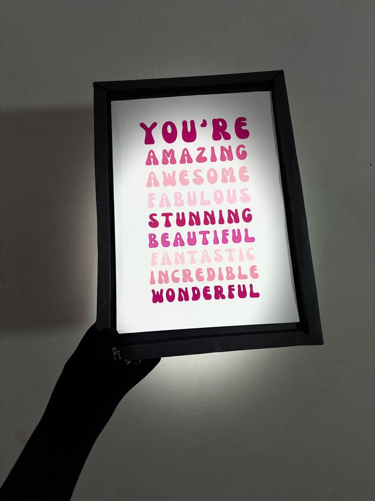 Quote Frame Craft  🖼️ Good Material