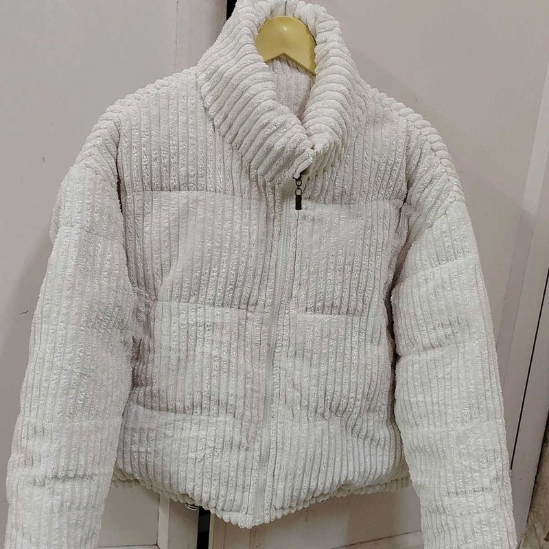Corduroy Puffer Jacket