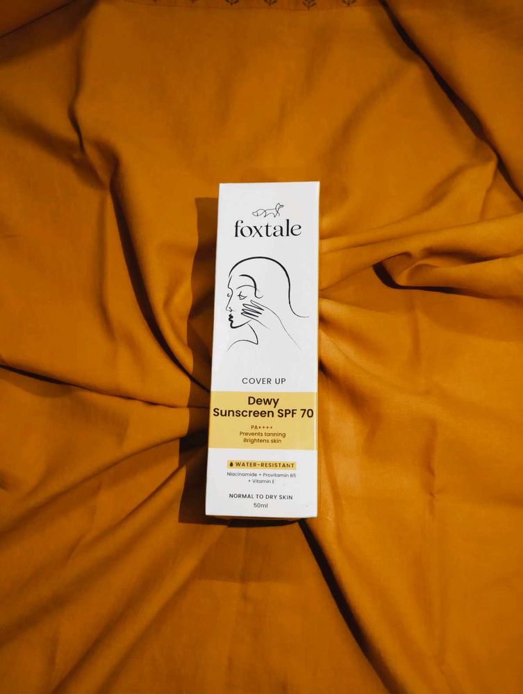 Foxtale Dewy Sunscreen SPF 70