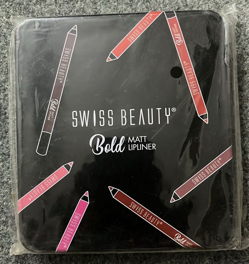 Swiss Beauty Bold Matt Lip Liner Set