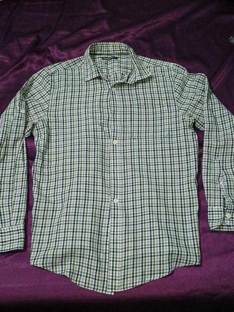 Small Checkered Shirt For Men