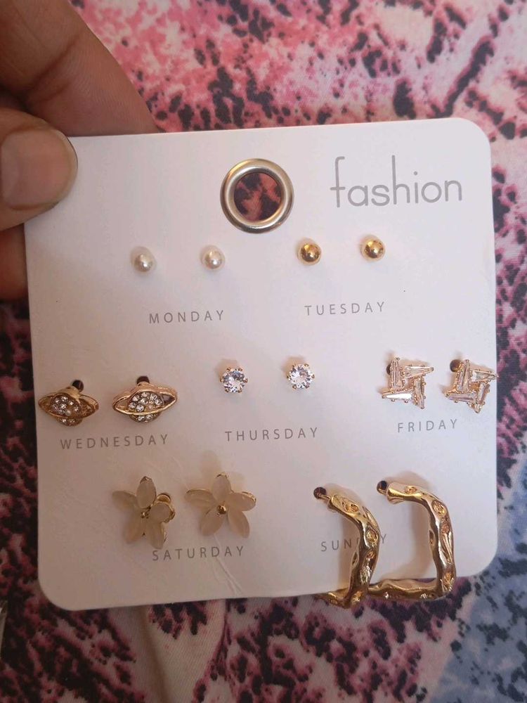 Earring Set - 7 Pairs