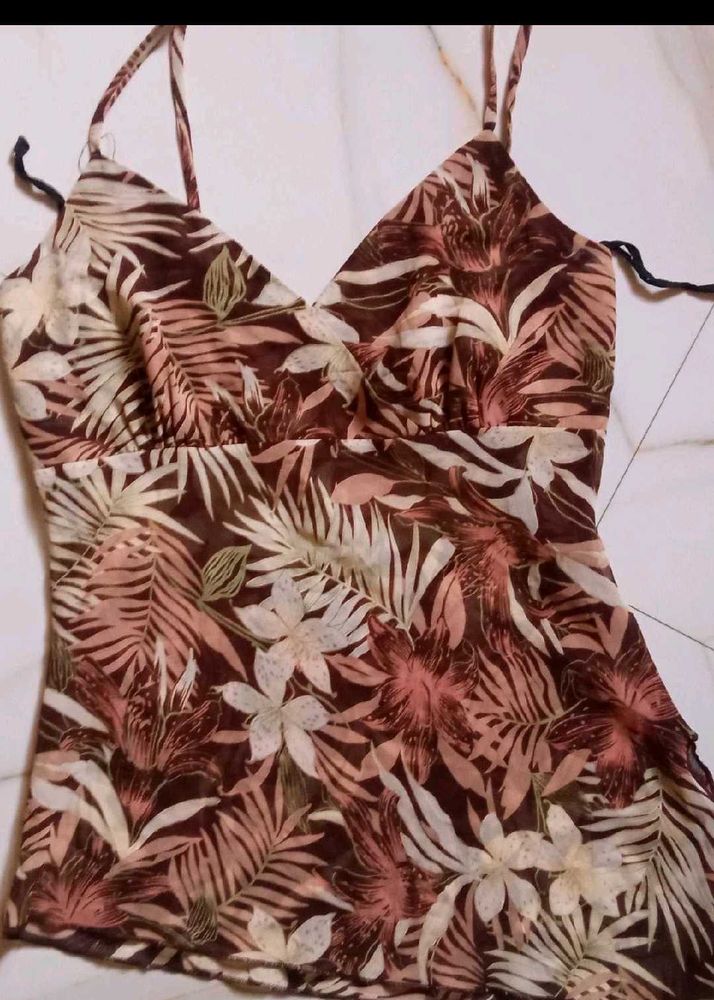 Floral Print Cami Top