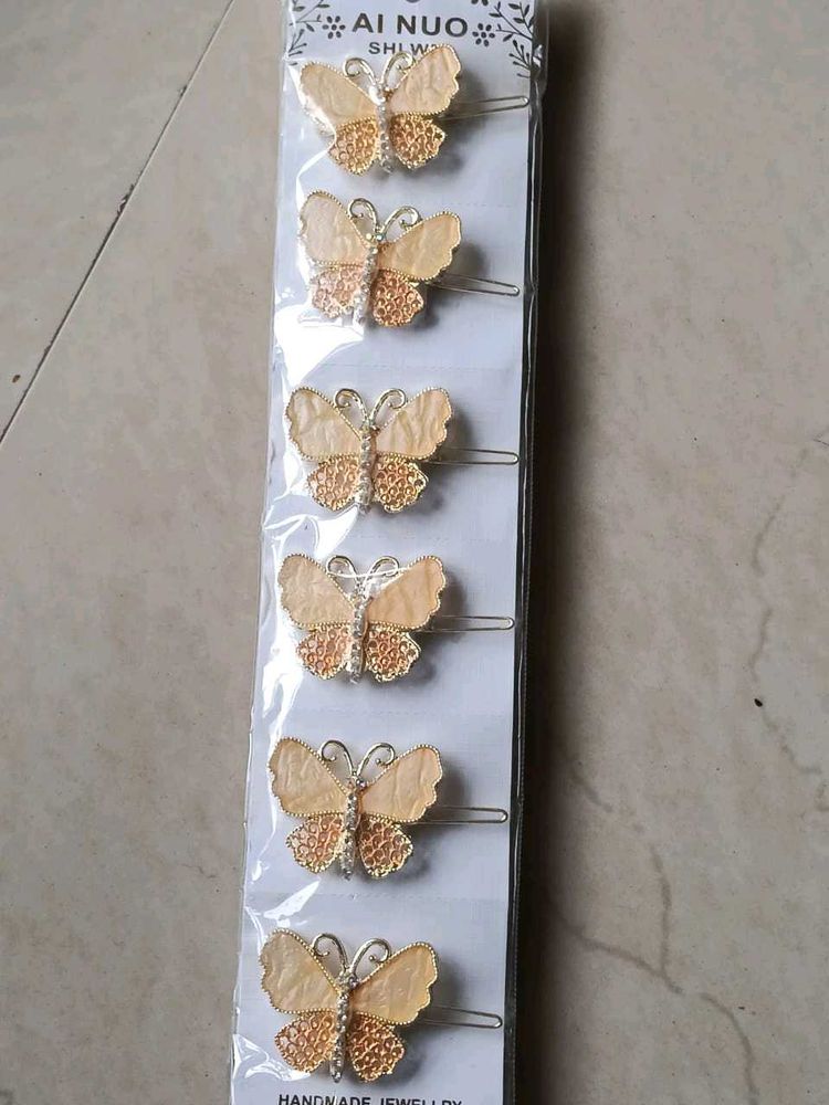 Butterfly Hair Clips