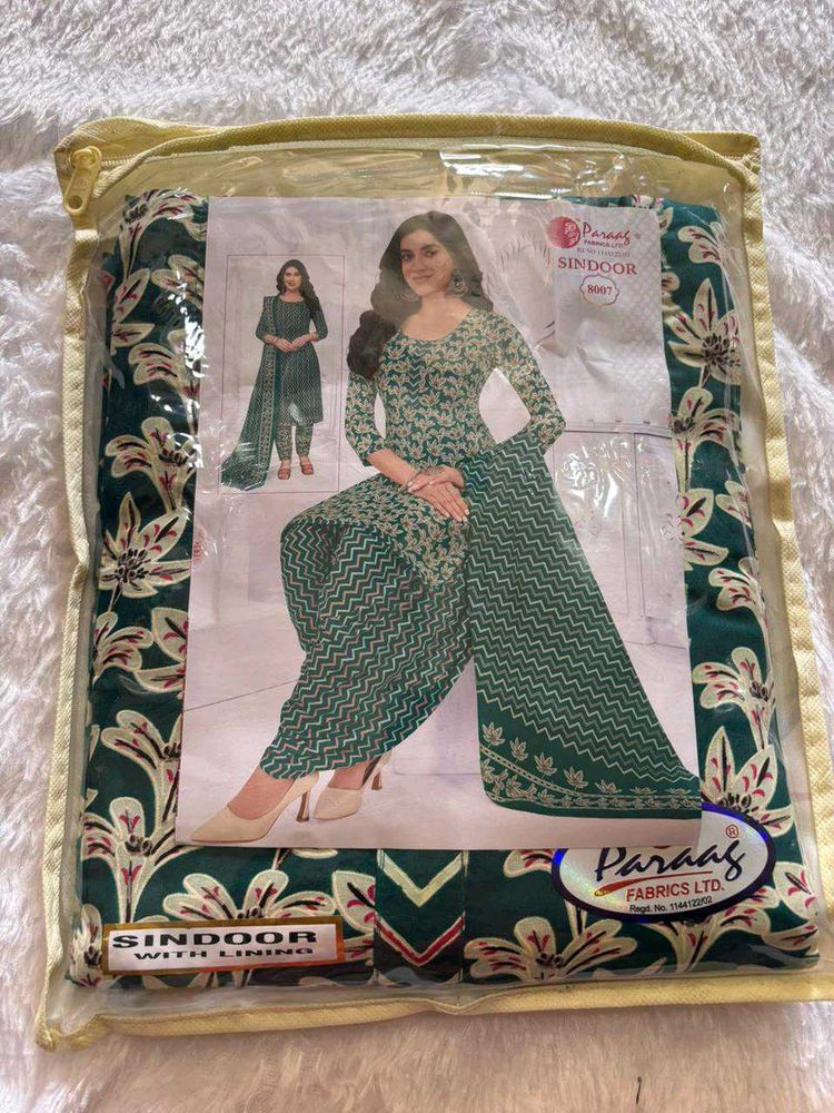 Radymade Patiyala Elegant Green Salwar Suit