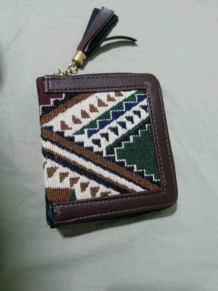 Stylish Woven Wallet