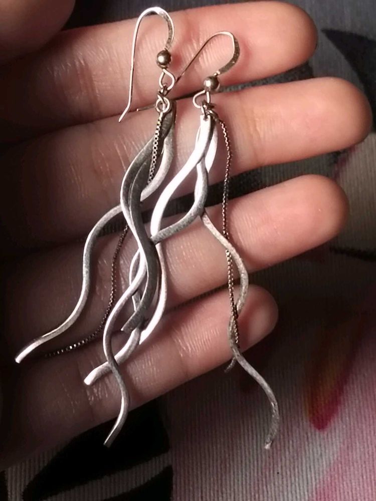 925 Sterling/Real Silver Dangler Earrings