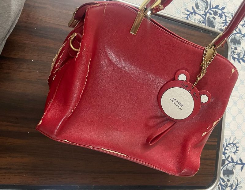 Red Handbag