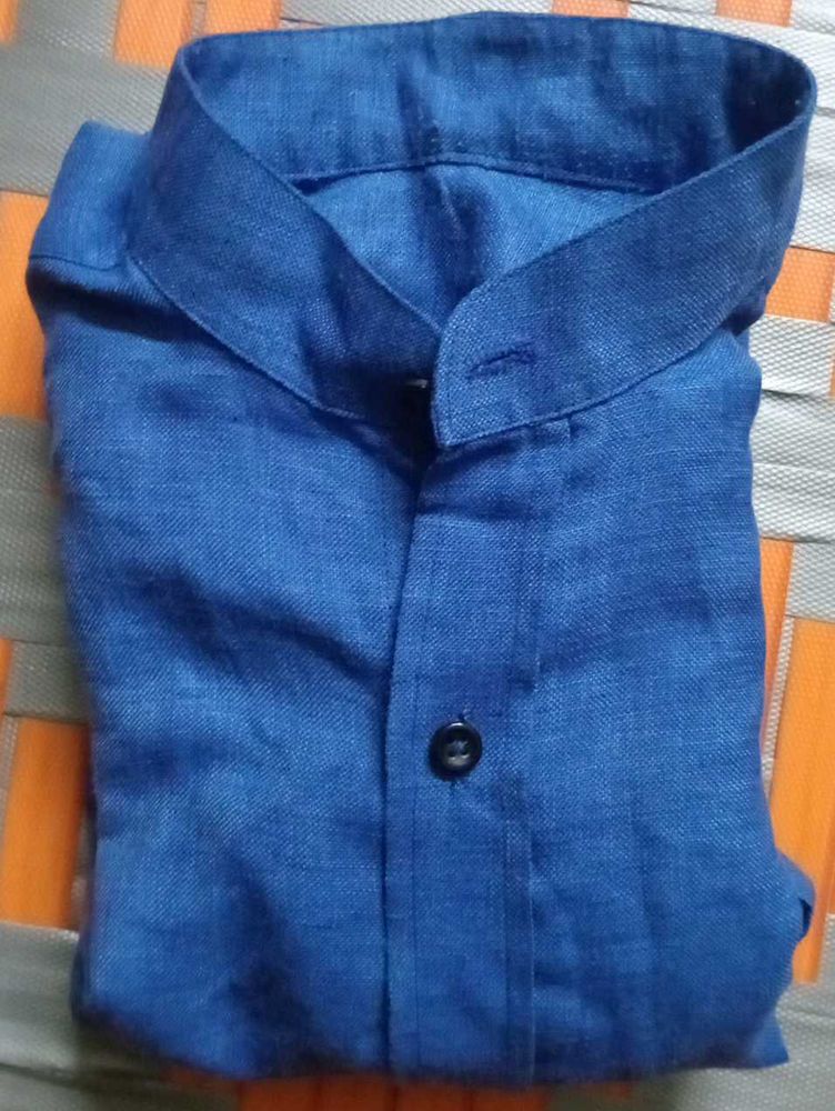 Blue shirt formal shir