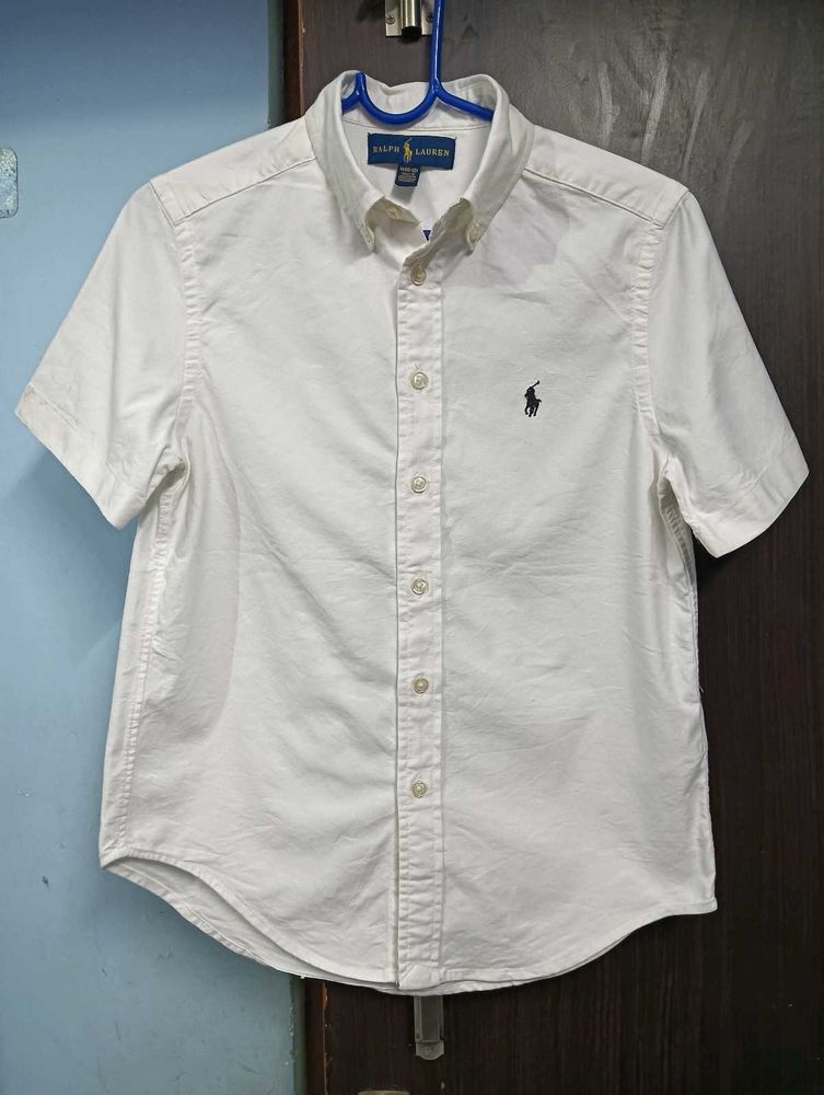 Ralph Lauren Boys White Shirt