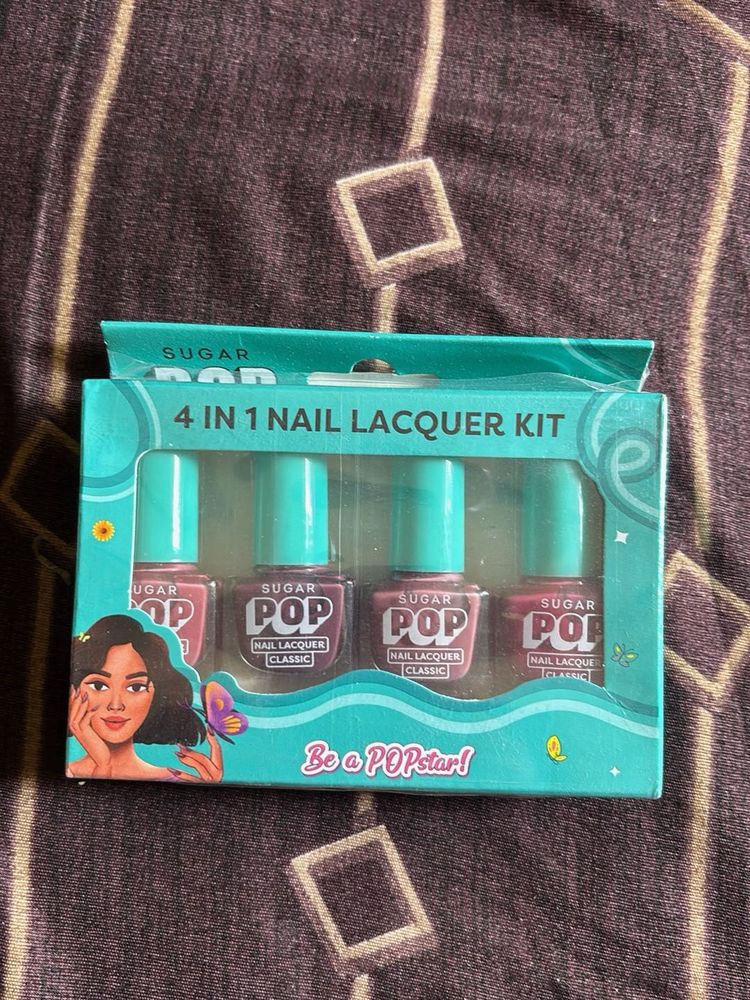 Sugar Pop Nail Lacquer Kit