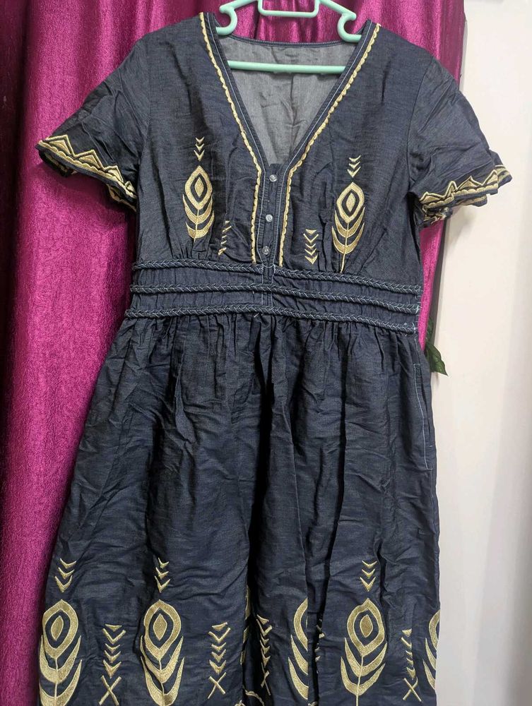 Vintage Denim Dress