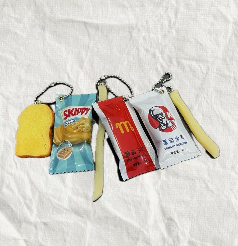Foodie Keychains