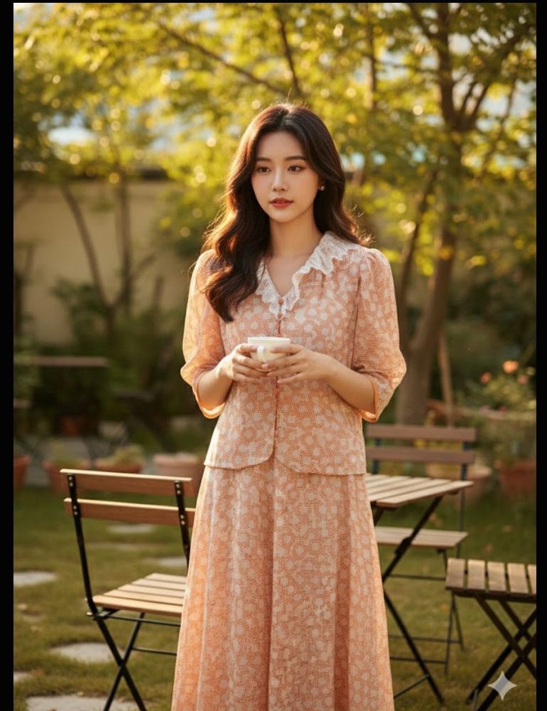 Orange Dress 🧡🍊🍊