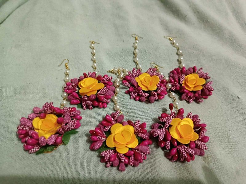 Floral Jewellery Set